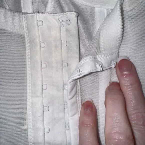 NWT Dominque Intimate Apparel - Juliette Corset- White- 36D - Picture 5 of 5